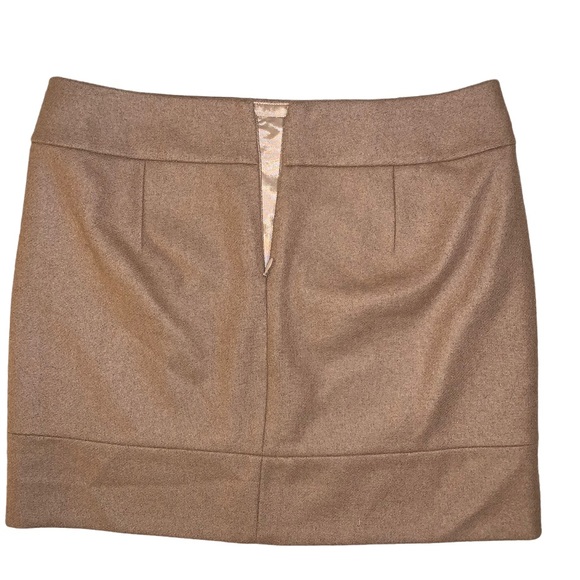 J. Crew Factory Wool Blend Mini Skirt in Camel - Picture 3 of 7
